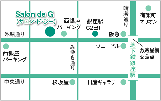 Salon de G(サロン・ド・ジー)の地図